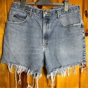 Vintage Distressed Cut Off Lee Shorts